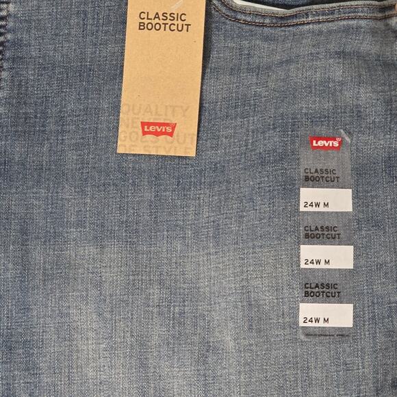 NWT, Levi's Women’s 415 Classic Boot Leg Jeans, Size 24 W - Picture 2 of 8